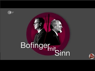 ZDF Wiso Bofinger vs. Sinn